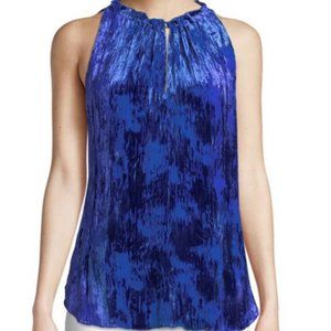 NWT Elie Tahari "Bessie" Velvet Top Size L - XL